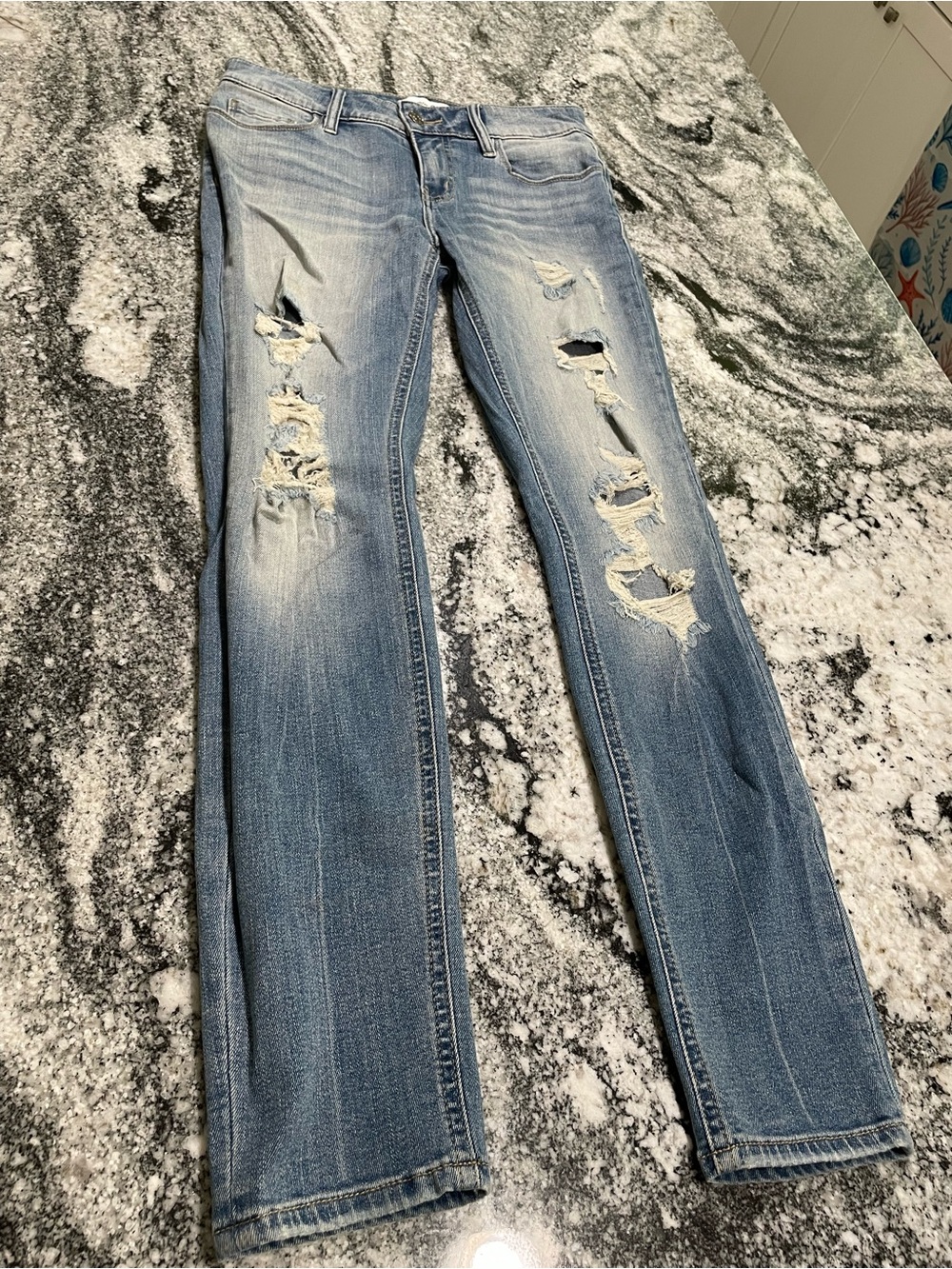 Studio Blue light blue skinny jeans